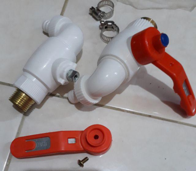 Kran Pvc Jumbo 3/4 Kran Taman Plastik Besar 3/4 Dim Kran Tembok Murah