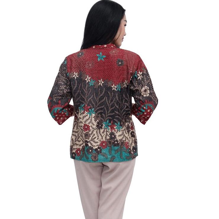 ♧ Batik Wanita Bolero Aurora - Atasan Batik Wanita – Outer Batik - S-M-L-XL-XXL-3L-4L-5L ❁