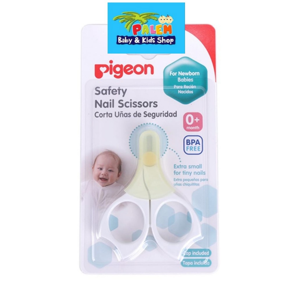 PIGEON SAFETY NAIL SCISSORS 0+ MONTH/GUNTING KUKU 8072