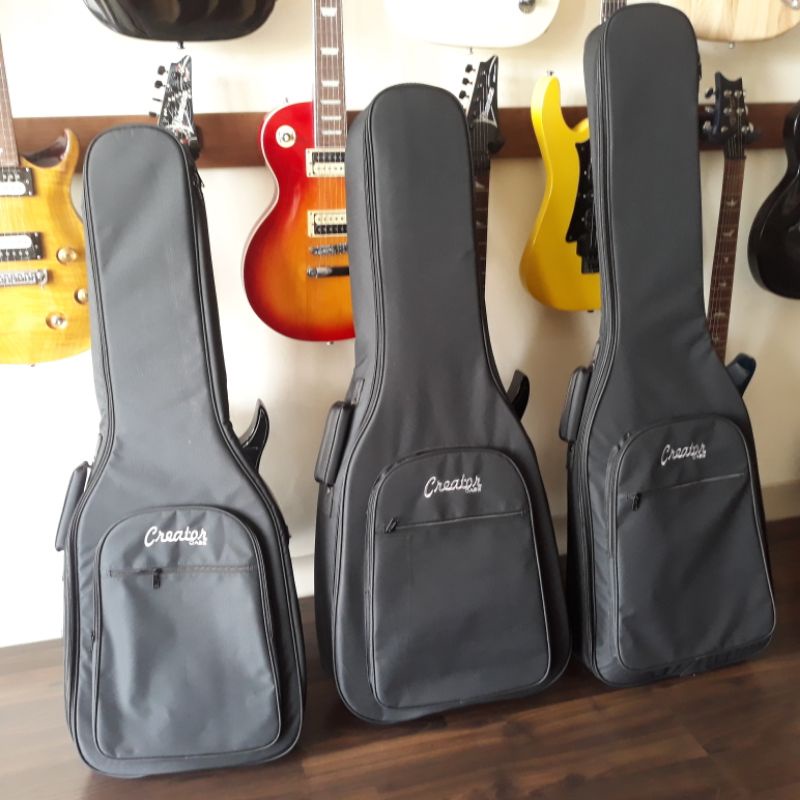 Gigbag gitar gigbag bass gigbag akustik tas gitar tebal creator