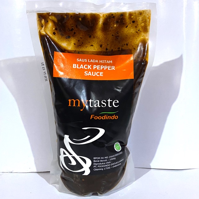 

My taste sauce blackpaper 1kg saus lada hitam