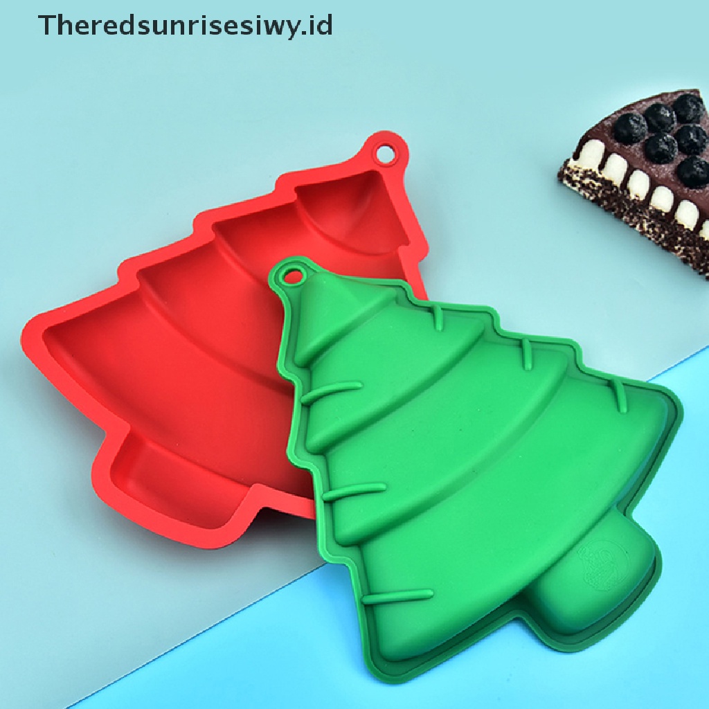 # Alat Rumah Tangga # Cetakan Kue Anti Lengket Bentuk Pohon Natal Untuk Dekorasi Dapur