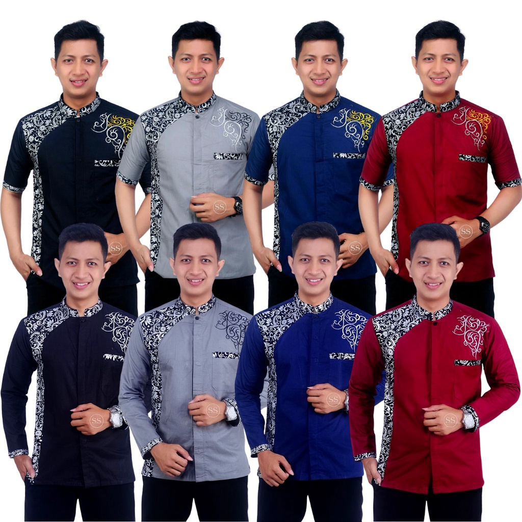 MCbatik Fashion Muslim | Baju Koko/Baju Muslim Premium Motif Clurit