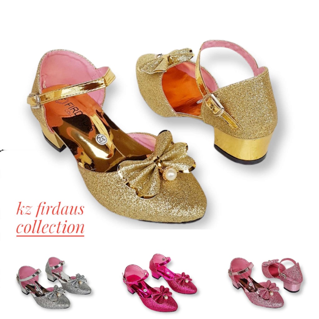 Sandal wedges anak perempuan terbaru sendal hak tahu anak perempuan sandal heels anak perempuan sandal pesta