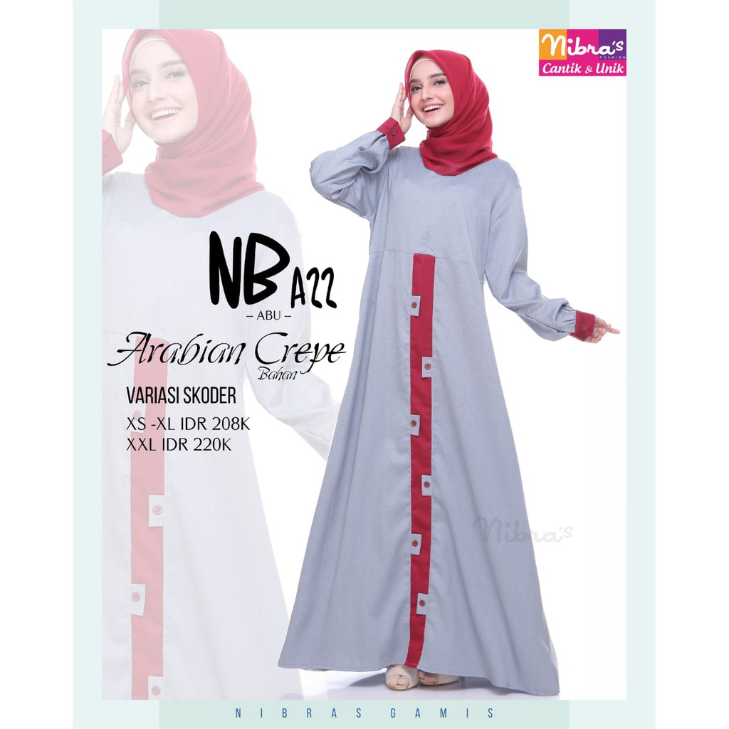 READY! GAMIS NIBRAS NB A22 ABU