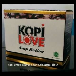 Kopi LOVE ASLI isi 20 sachet