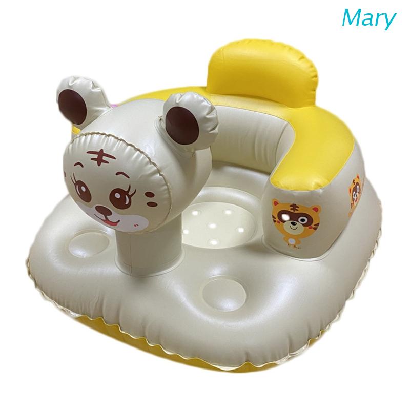 Mary Kursi Sofa Tiup Portable Motif Harimau Untuk Bayi Belajar Duduk