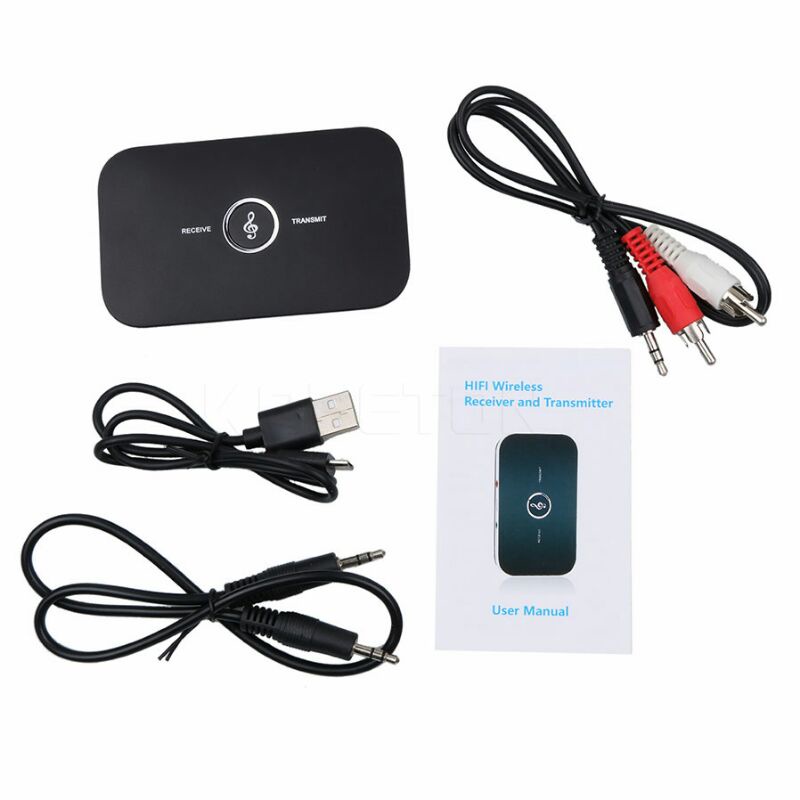 Vikefon Wireless 2 In 1 Hifi Audio Bluetooth Transmitter &amp; Receiver 3.5 Mm - B6