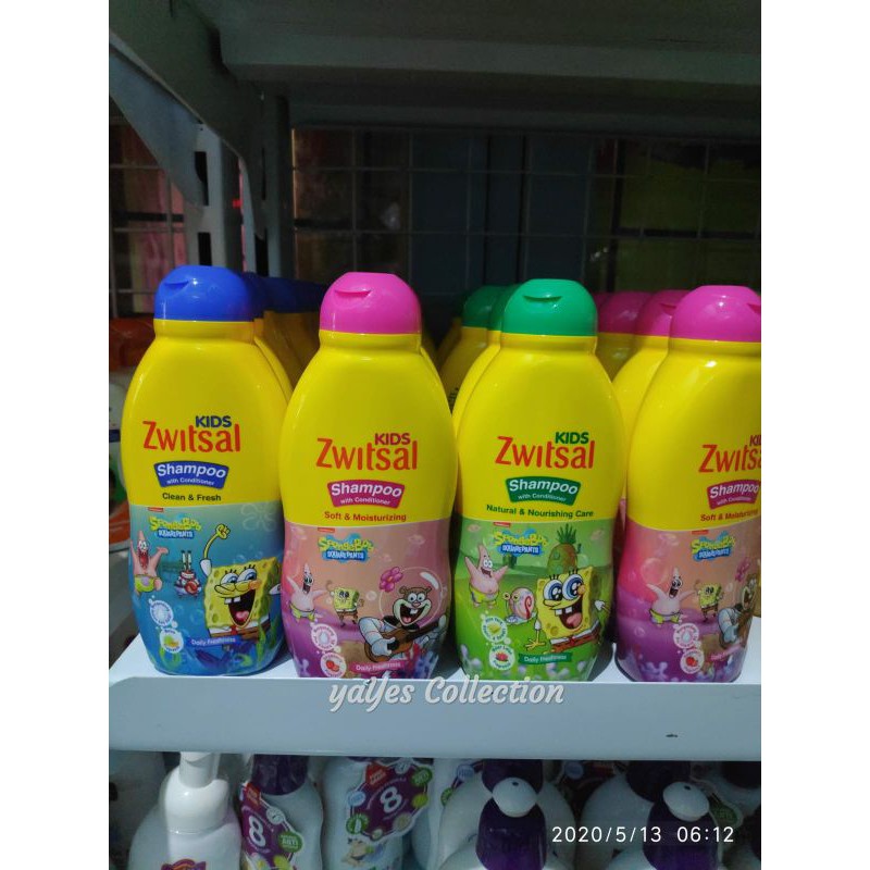 Zwitsal Kids Shampoo Kemasan Botol 180ml