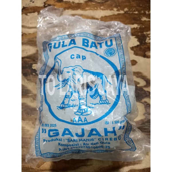 

GULA BATU CAP GAJAH 500 G