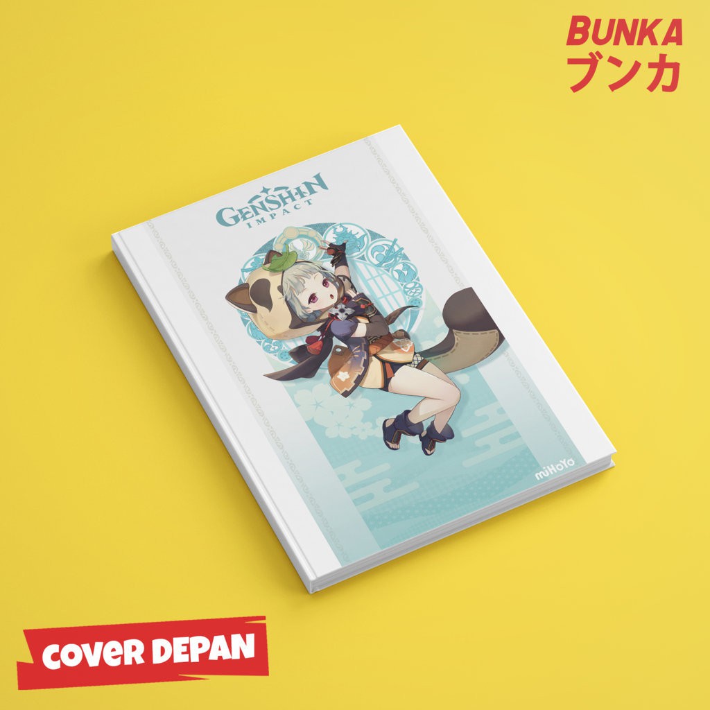 

Notebook Game Genshin Impact Sayu Hardcover A5 Buku Tulis Catatan Notes Agenda Planner Jurnal