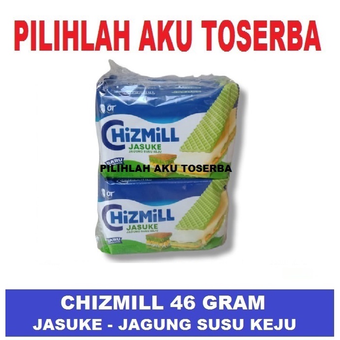 CHIZMILL WAFER JASUKE 46 gram - ( HARGA 1 DUS ISI 60 SACHET )