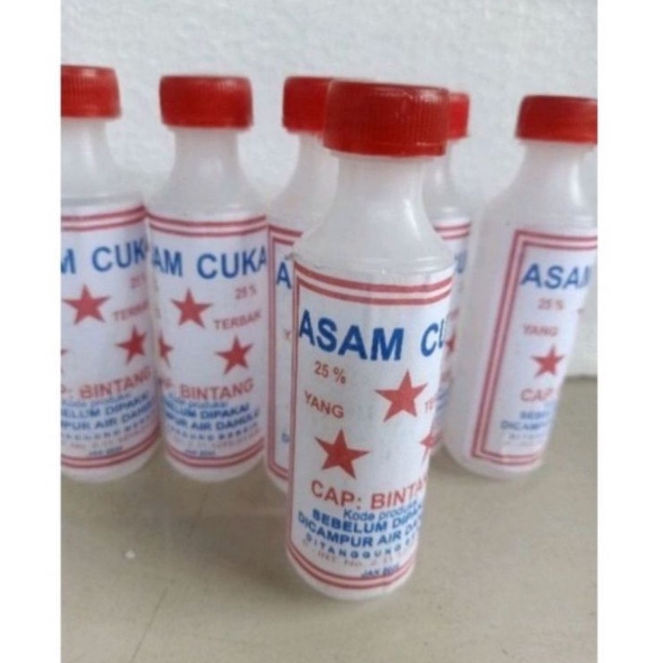 

ASAM CUKA / AIR ABU CAP BINTANG UNTUK MAKANAN