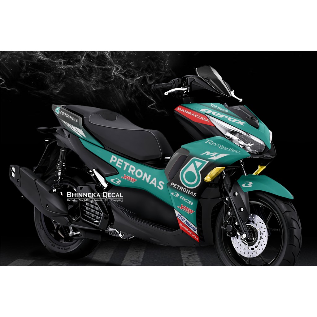 DECAL STICKER STRIPING AEROX PETRONAS