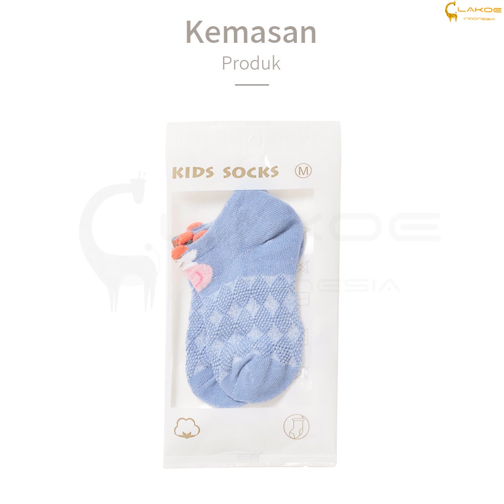 LAKOE Kaos kaki anak bayi motif hewan kaus kaki bayi 0-3 Tahun
