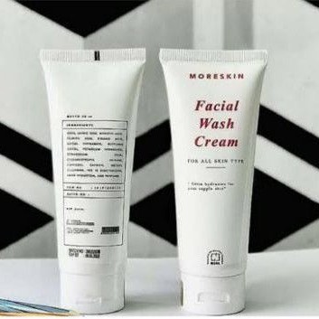 Facial Wash Moreskin Glass skin Sabun Cuci Muka Herbal NASA