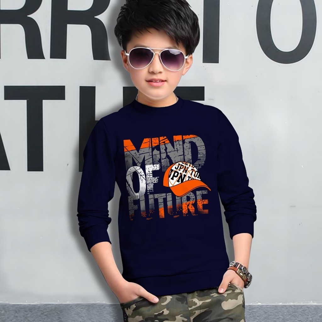 Switer Mind Future Terbaru / Sweater Anak Laki-laki /  Sweeter Gaming Bahan Babyterry / FLAVA_STORE