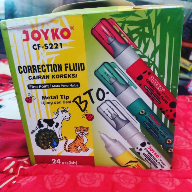 

Tip x JOYKO CF-S221 (Correction Fluid/Cairan Koreksi)