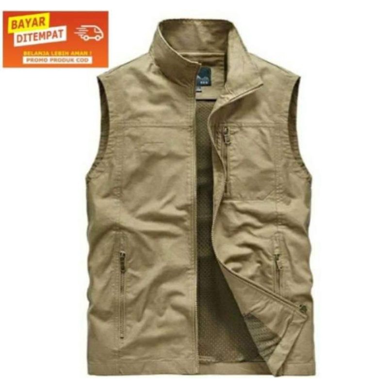 Rompi pria American drill