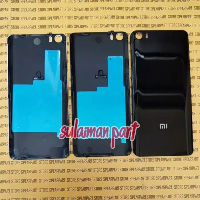 TUTUP BELAKANG BACKDOOR Xiaomi MI5 MI 5 bahan kaca