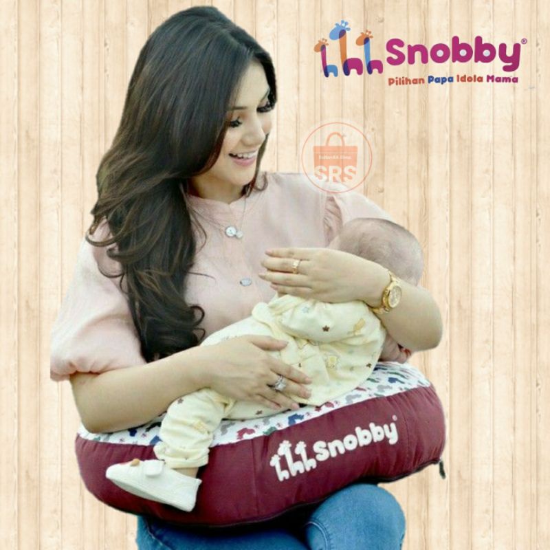 Snobby (2in1) Bantal Menyusui + Gesper Seri Squirrel / Bansui Bayi Multigungsi BANSUI SQUIREL TPB 5621