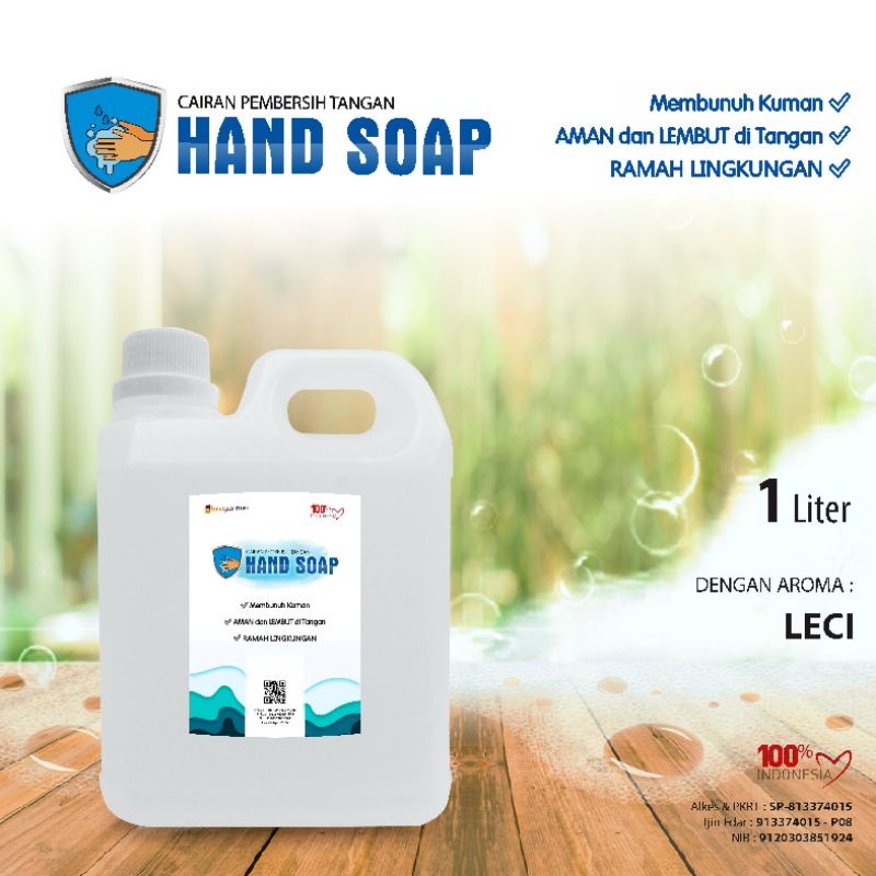 Handsoaop aneka aroma kemasan 1 liter