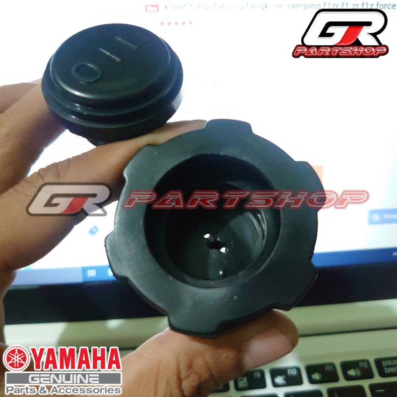 tutup tabung oli samping f1zr fizr fiz f1z r f1 force one 1 sigma alfa champ karet penutup tangki olsam