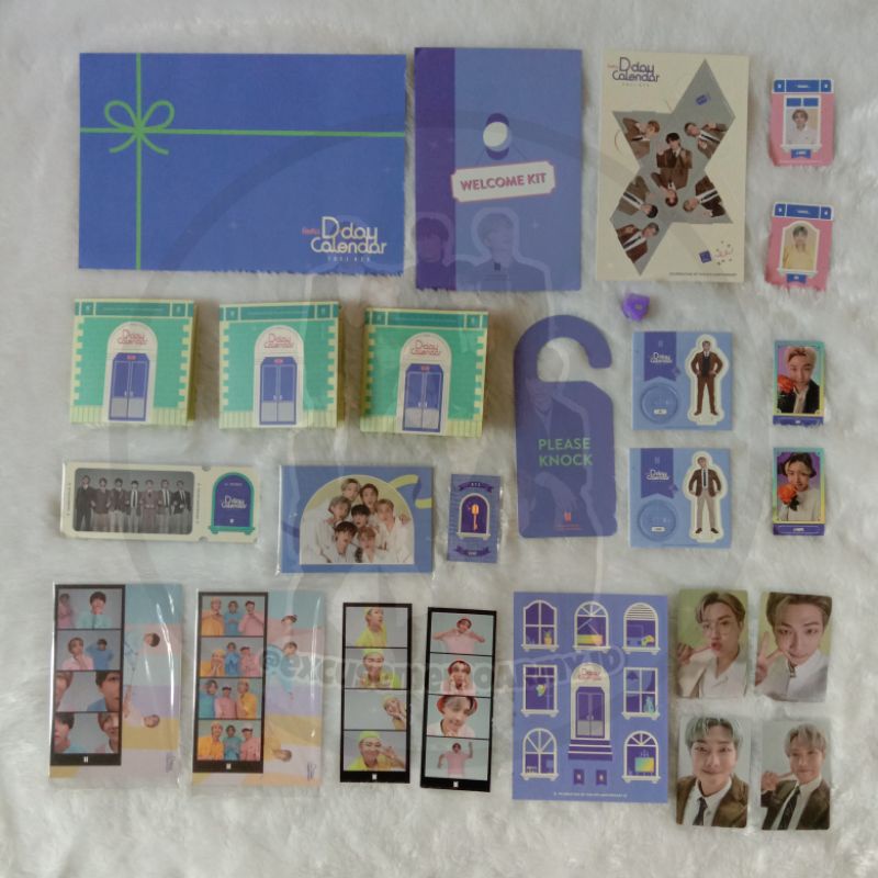 [READYSTOCK] Festa D-day Calender 2021 BTS NAMJOON SEOKJIN YOONGI JIMIN TAEHYUNG JUNGKOOK