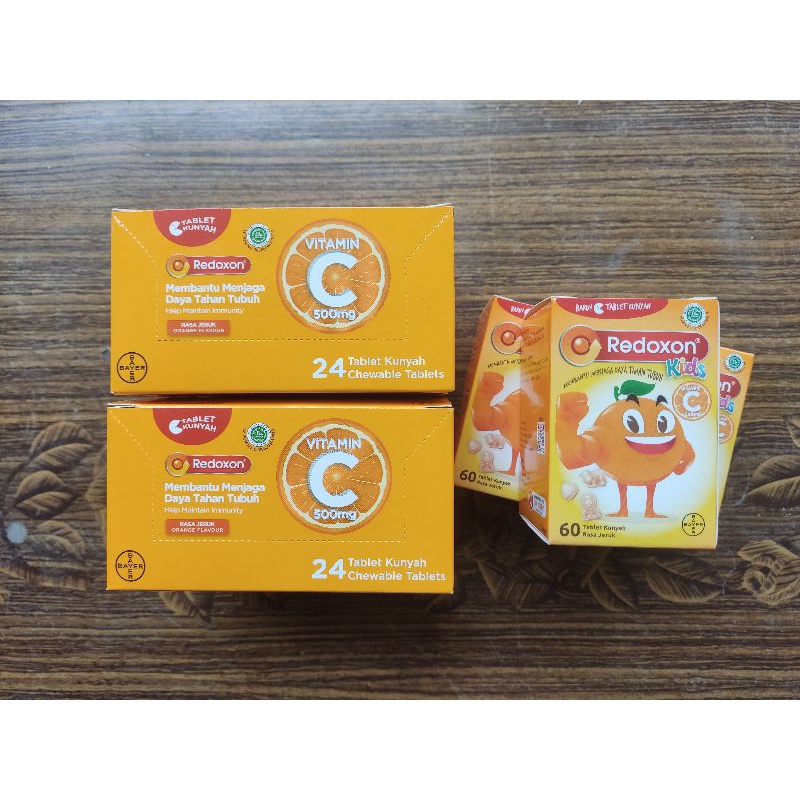 REDOXON vitamin C Kids/Dewasa tablet kunyah (chewable tablets)