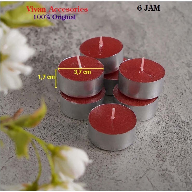 Lilin / Aromaterapi / Anti Nyamuk / Tealight 6 jam