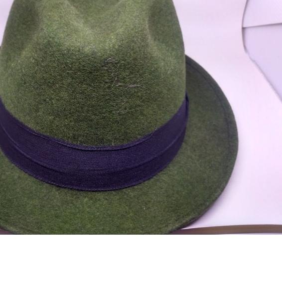 ☉ topi laken fedora import brand moris / mayser ☇