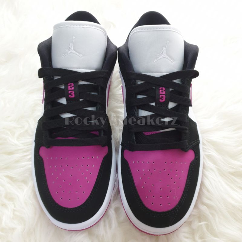 AIR JORDAN 1 LOW BLACK CACTUS FLOWER