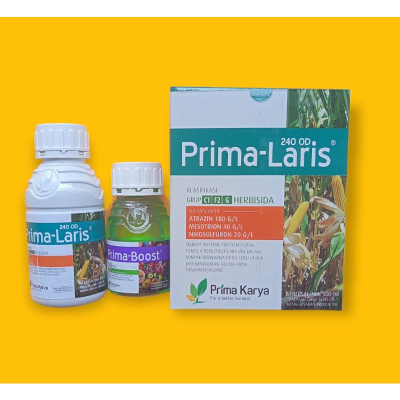 PRIMA LARIS 500 ML HERBISIDA 240 OD Untuk mengendalikan gulma pada tanaman jagung . - KAYABAS - GEMA