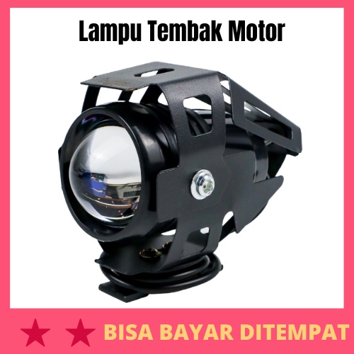 Lampu Tembak Motor Transformer LED U5 1098 Lm / Lampu Sorot Tembak Motor LED Super Paling Terang Mni