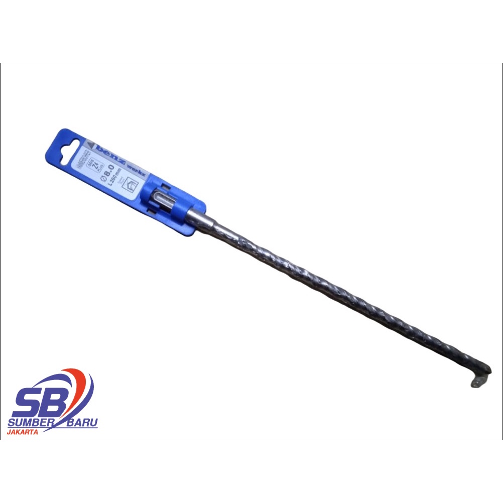 MATA BOR BETON TEMBOK COLOK SDS BENZ 8MM X 260 TERBAIK SBJ