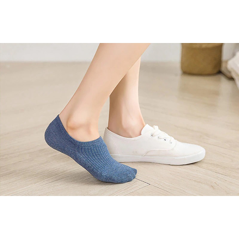 OVERFLOWS.ID Kaos Kaki Hidden Di Bawah Mata Kaki Pria Wanita Ankle Sock Basic Import Kaos Kaki