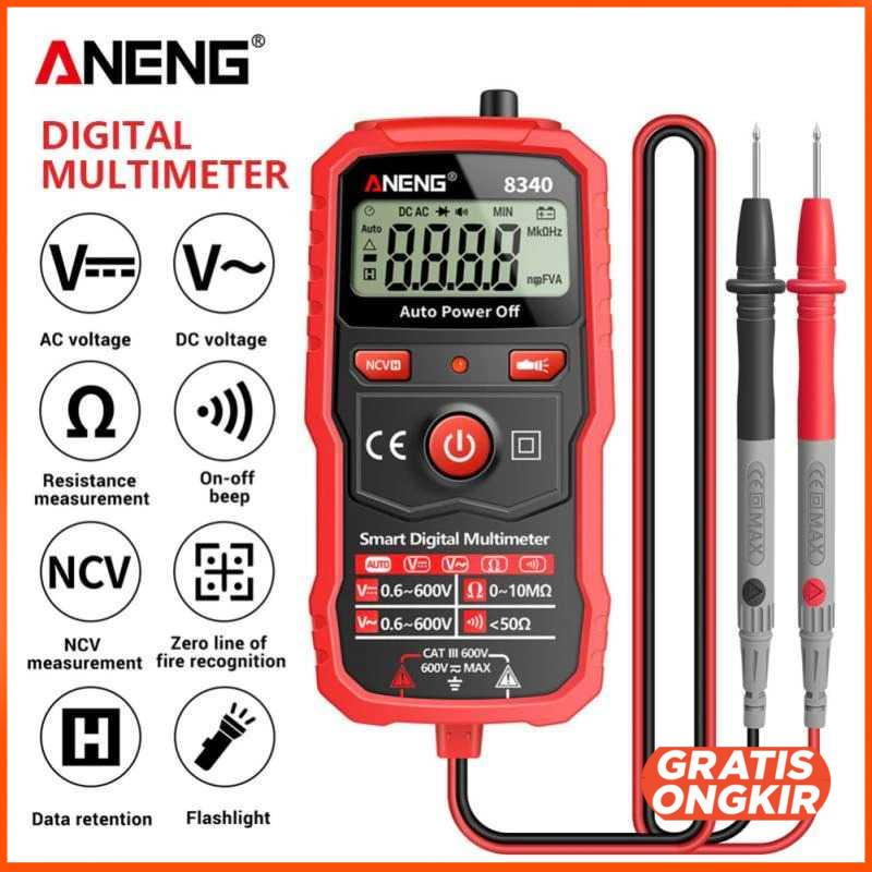 Multimeter Digital Voltage Tester - 8340