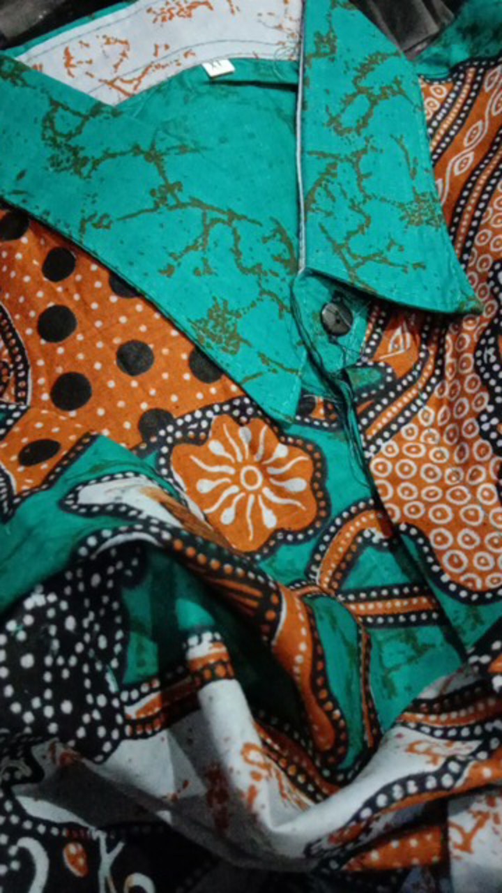 Pandawa Kemeja Batik Pria M L Xl Xxl Lengan Pendek