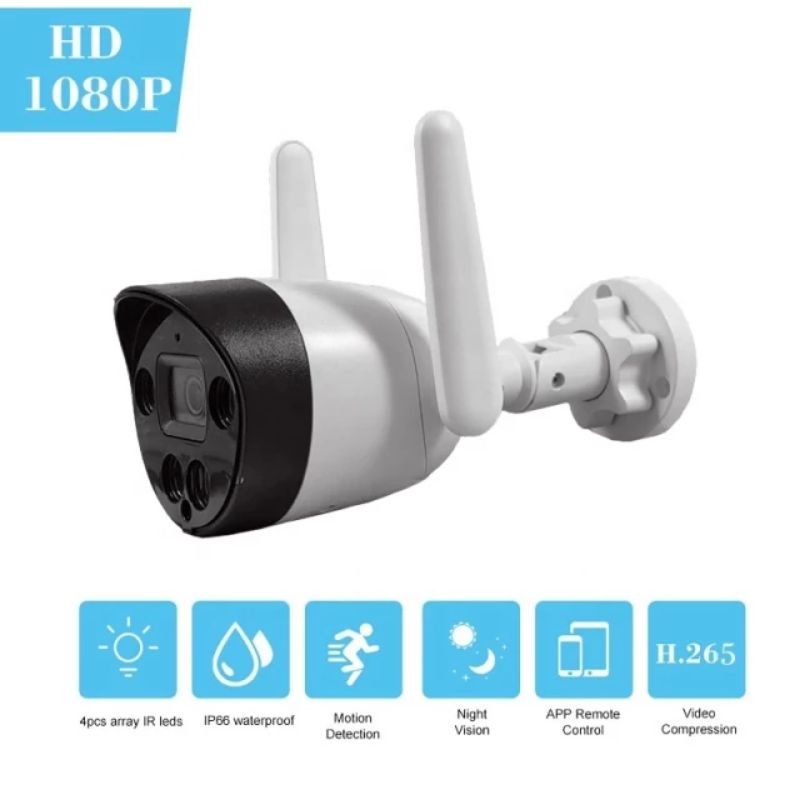 0New Ip Cam Camera Cctv Outdoor 8mp Full hd 1080p Aplikasi Icsee