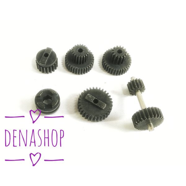 Penawaran Spesial Gear Metal Upgrade Gearbox dual 2 Speed dinamo motor 370 RC wpl Mn d90 Limited