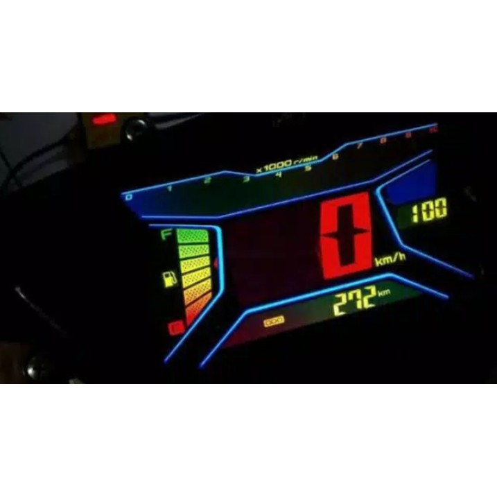STICKER LCD SPEEDOMETER AEROX 155 dan LEXI/Polarizer sunburn