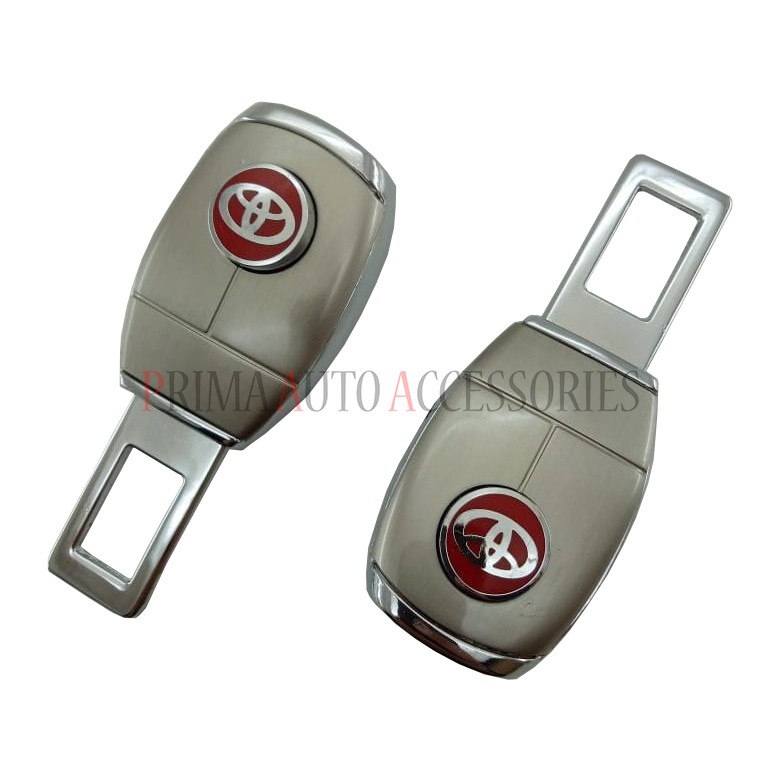 Colokan Double Safety Belt Logo Toyota