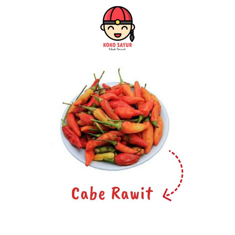 

[SAYUR EMAK] CABE KECIL / RAWIT 500 GRAM / LOMBOK / BAHAN PELENGKAP