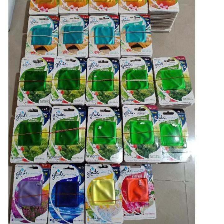 ✩ glade sensations pengharum mobil dan ruangan refil 8 gr ○