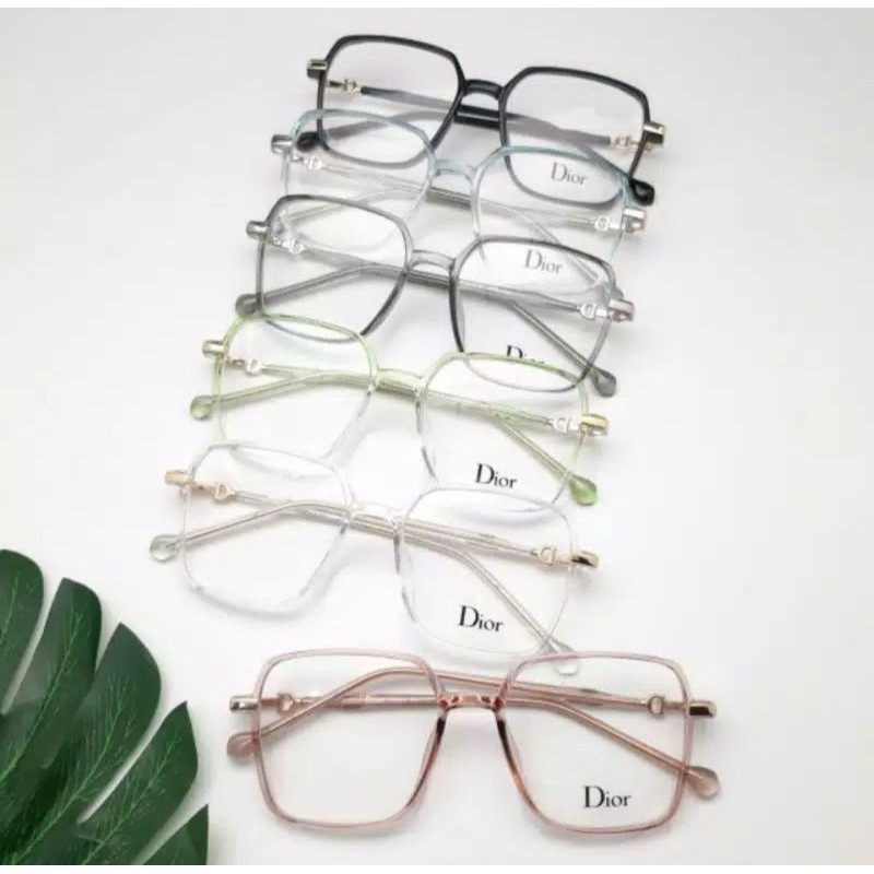 KACAMATA Wanita Kotak Besar-Kacamata Cewek Minus Paket Photocromic&Blueray bisa Minus-Cylinder-Plus