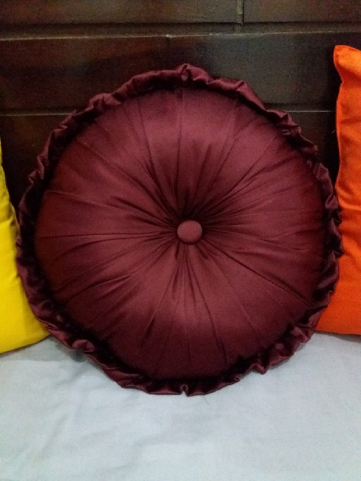 Bantal Bulat Eropa Diameter 40cm / Bantal Labu