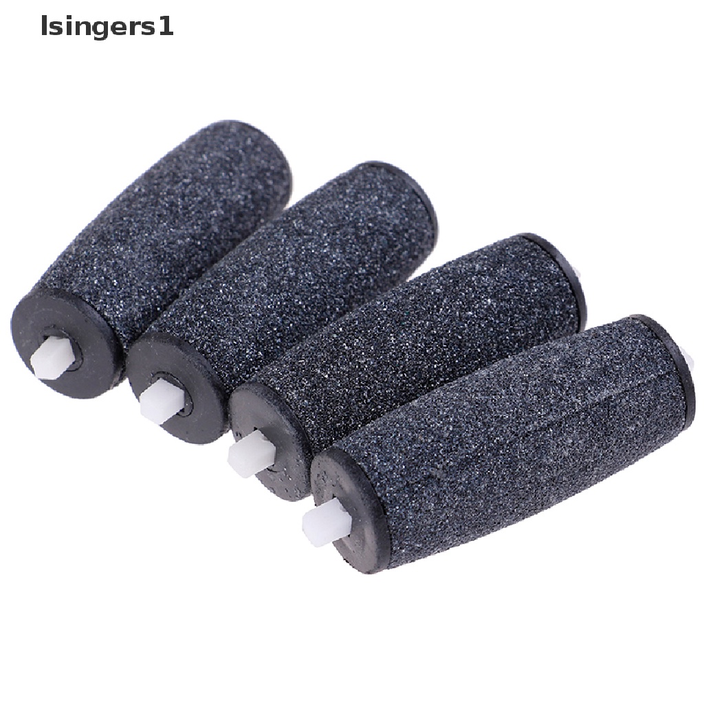 (lsingers1) 4pcs / Set Kepala Roller Amplas Kaki Elektrik Pengganti Untuk Pedicure