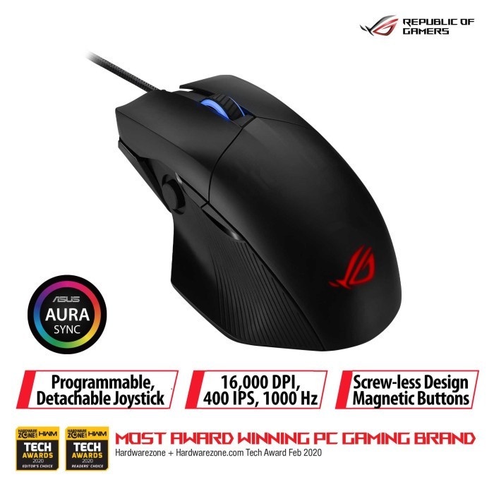 ASUS ROG Chakram Core Gaming Mouse with Program GAMING MOUSE RGB