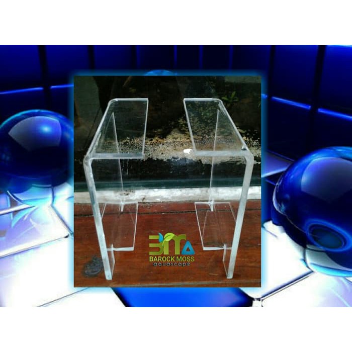 KAKI AKRILIK LAMPHOOD DUDUKAN LAMPU LED AQUASCAPE