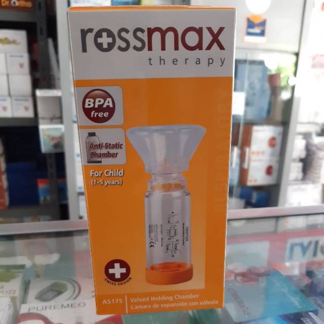 Rossmax Aerospacer AS175  / Anti-static Chamber / alat terapi asma / Rossmax